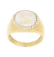 Ringe Sommer Dame ALFABETO in Gold Madreperla 10159385-14 - 10159385-14